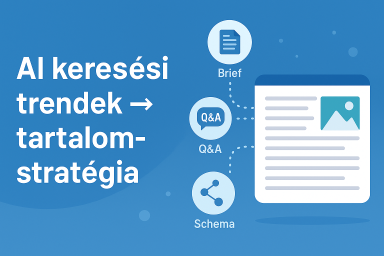 AI keresési trendek – tartalomstratégia lépésről lépésre