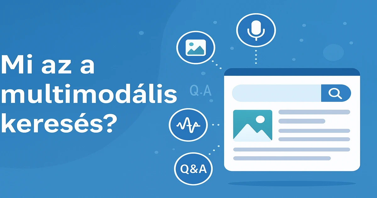 Multimodális keresés: képek, videók és hang optimalizálása AI SEO-hoz