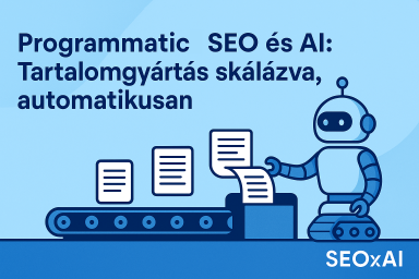 Programmatic SEO és AI: Tartalomgyártás skálázva
